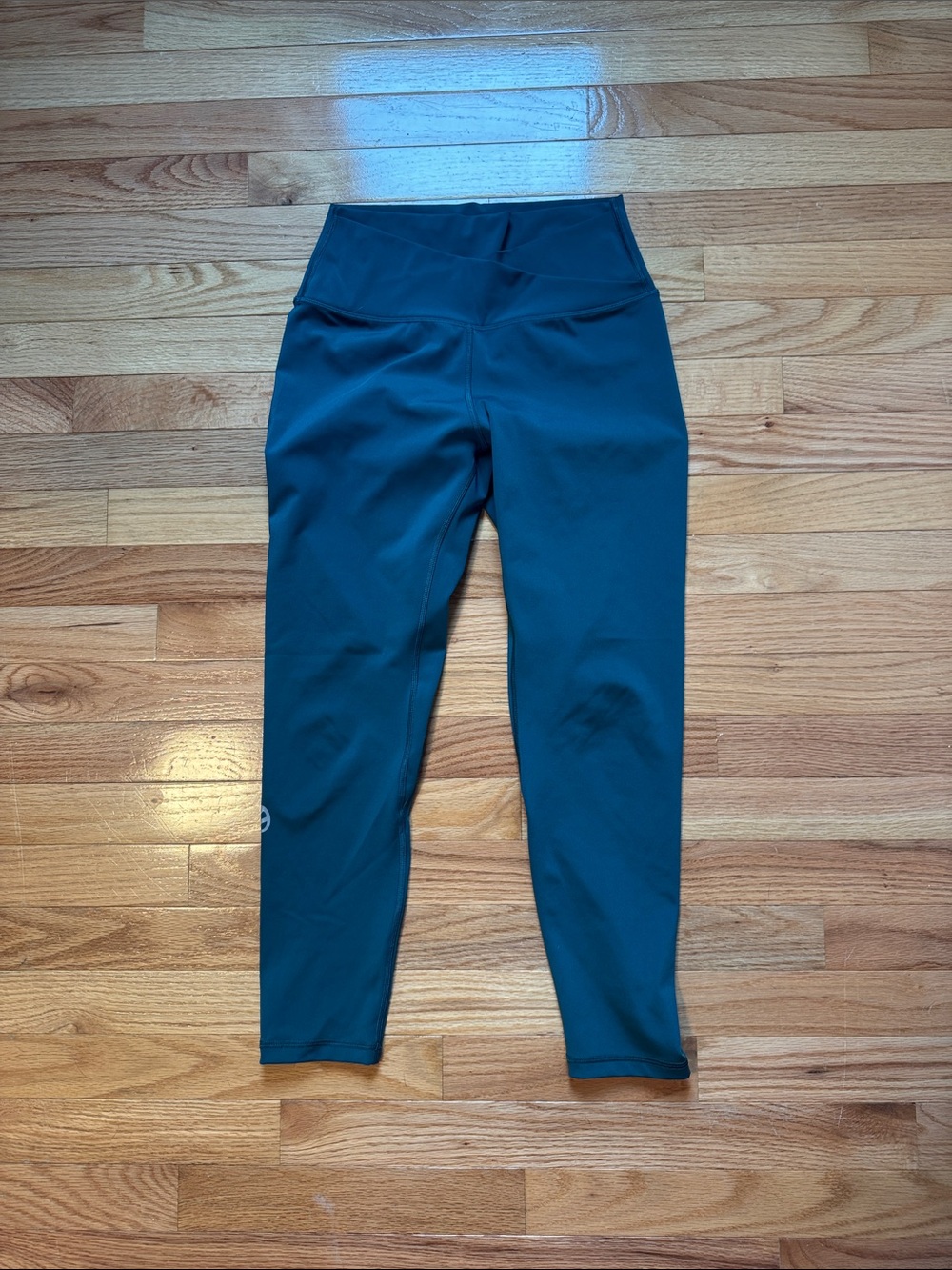 P’Tula High-Waist Athletic Leggings in Teal